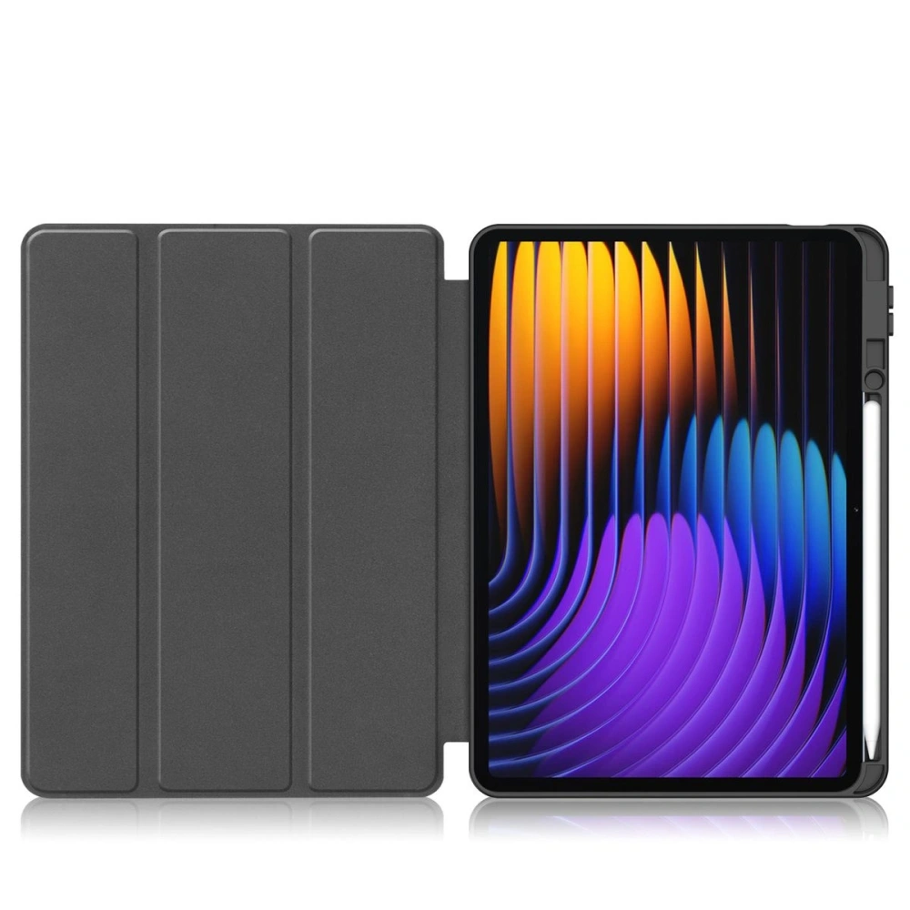 Etui z klapką Bizon Case Tab Lizard do Xiaomi Pad 7 / 7 Pro granatowe