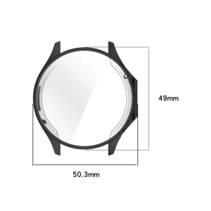 Kup Bizon Case Watch Felipe képernyővédős tok OnePlus Watch 3 / Oppo Watch X2 fekete - BIZ8849 - {ean13} - Sklep Home Screen
