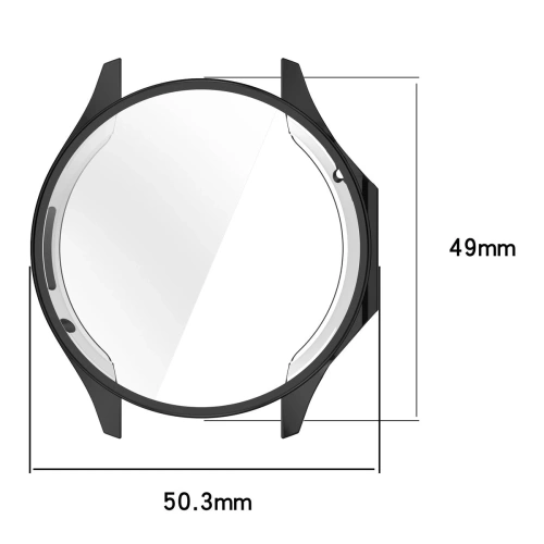 Buy Bizon Case Watch Felipe with screen protector for OnePlus Watch 3 / Oppo Watch X2 black - BIZ8849 - {ean13} - Home Screen Store Europe