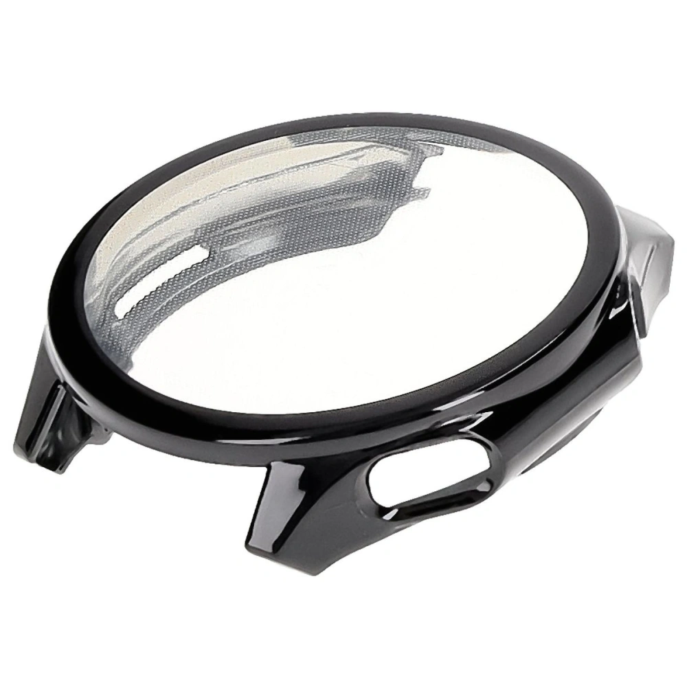 Etui z osłoną ekranu Bizon Case Watch Felipe do OnePlus Watch 3 / Oppo Watch X2 czarne