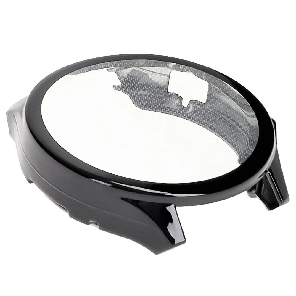 Etui z osłoną ekranu Bizon Case Watch Felipe do OnePlus Watch 3 / Oppo Watch X2 czarne