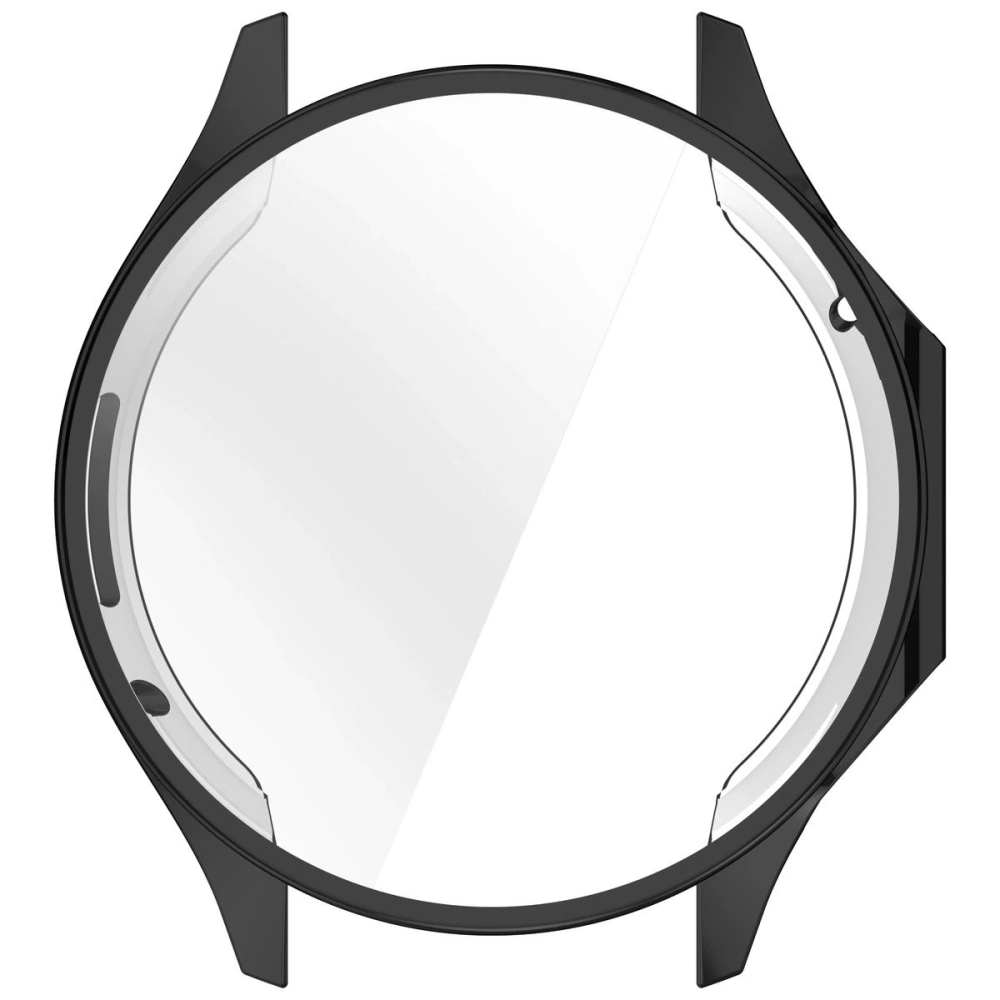 Etui z osłoną ekranu Bizon Case Watch Felipe do OnePlus Watch 3 / Oppo Watch X2 czarne