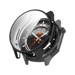 Kup Bizon Case Watch Felipe képernyővédős tok OnePlus Watch 3 / Oppo Watch X2 fekete - BIZ8849 - {ean13} - Sklep Home Screen