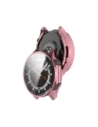 Etui z osłoną ekranu Bizon Case Watch Felipe do OnePlus Watch 3 / Oppo Watch X2 różowe
