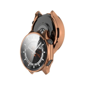 Buy Bizon Case Watch Felipe with screen protector for OnePlus Watch 3 / Oppo Watch X2 rose gold - BIZ8851 - {ean13} - Home Screen Store Europe