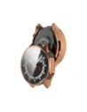 Etui cu protecție pentru ecran Bizon Case Watch Felipe pentru OnePlus Watch 3 / Oppo Watch X2 roză-aurie