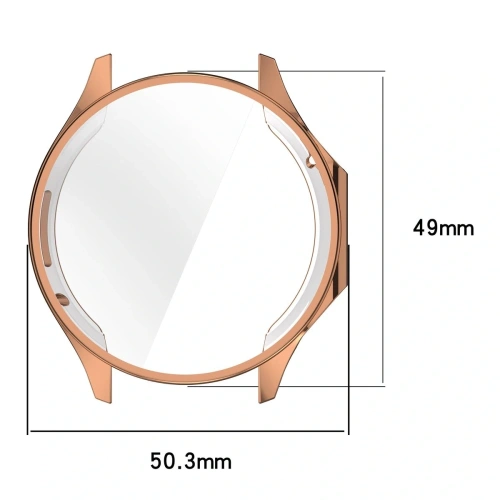 Kup Etui mit Bildschirmschutz Bizon Case Watch Felipe für OnePlus Watch 3 / Oppo Watch X2 roségold - BIZ8851 - {ean13} - Sklep Home Screen