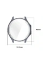 Buy Bizon Case Watch Felipe with screen protector for OnePlus Watch 3 / Oppo Watch X2 gray - BIZ8852 - {ean13} - Home Screen Store Europe