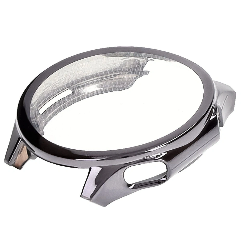 Etui z osłoną ekranu Bizon Case Watch Felipe do OnePlus Watch 3 / Oppo Watch X2 szare