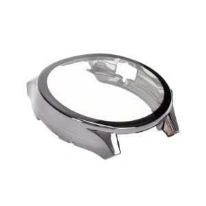 Etui z osłoną ekranu Bizon Case Watch Felipe do OnePlus Watch 3 / Oppo Watch X2 szare