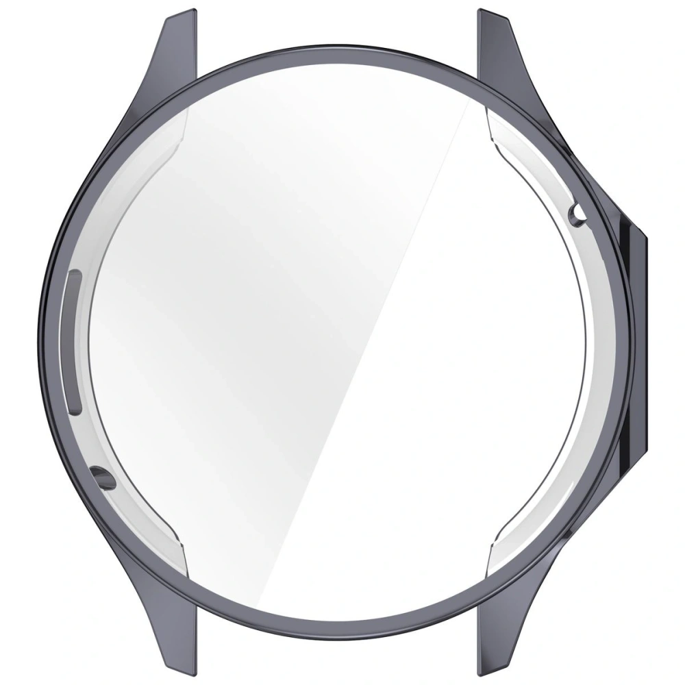 Etui z osłoną ekranu Bizon Case Watch Felipe do OnePlus Watch 3 / Oppo Watch X2 szare