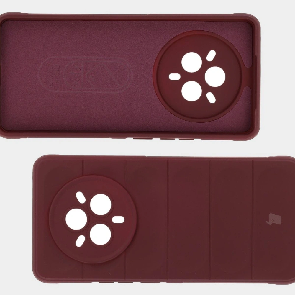 Pancerne etui Bizon Case Tur do Realme 14 Pro 5G ciemnofioletowe