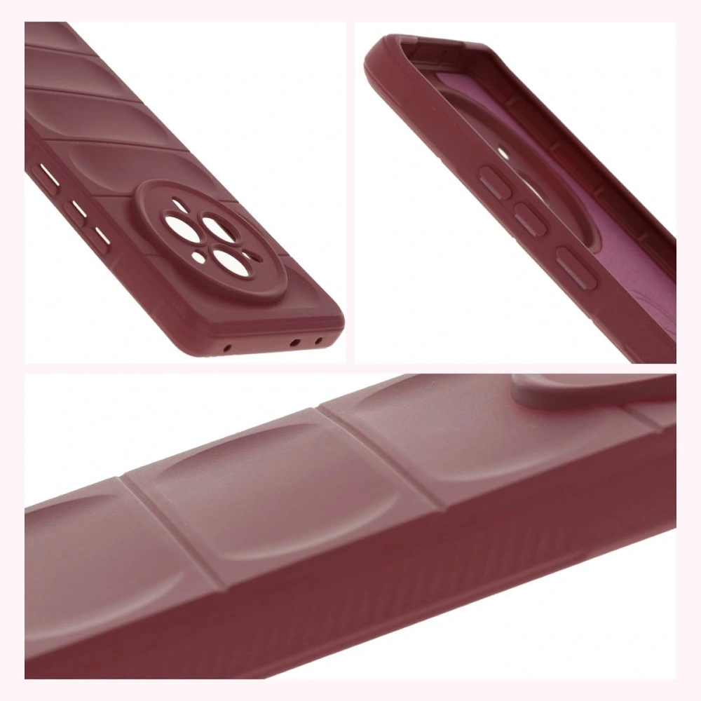 Pancerne etui Bizon Case Tur do Realme 14 Pro 5G ciemnofioletowe