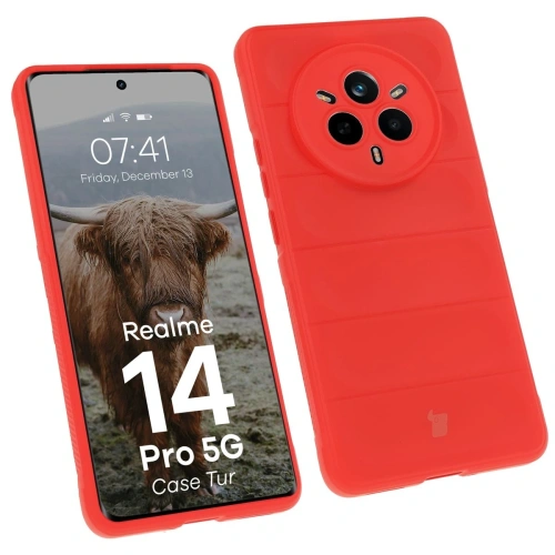 Buy Bison Case Tur armored case for Realme 14 Pro 5G red - BIZ8854 - {ean13} - Home Screen Store Europe