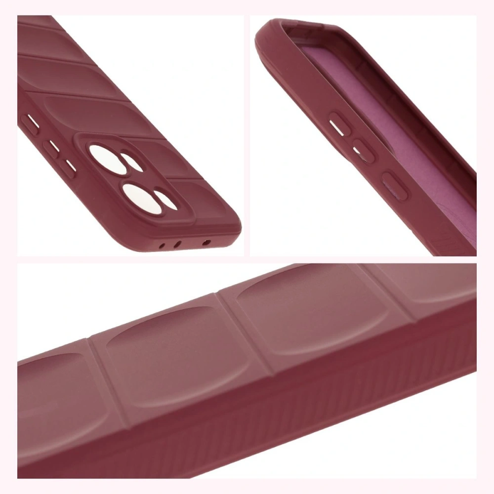 Pancerne etui Bizon Case Tur do Oppo Reno13 Pro ciemnofioletowe