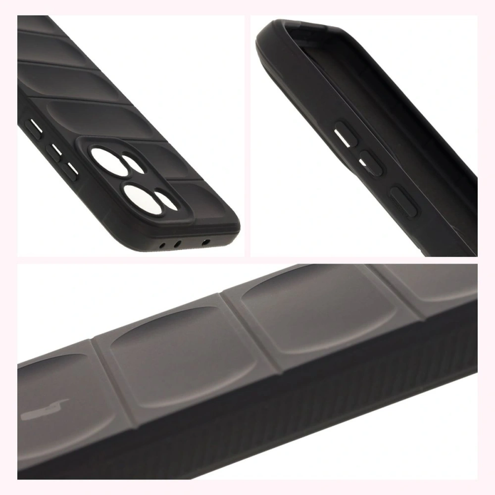 Pancerne etui Bizon Case Tur do Oppo Reno13 Pro czarne