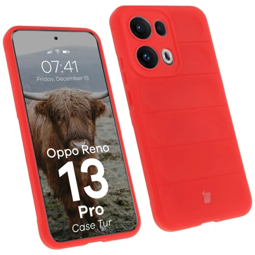 Kup Pancerne etui Bizon Case Tur do Oppo Reno13 Pro czerwone - BIZ8859 - {ean13} - Sklep Home Screen