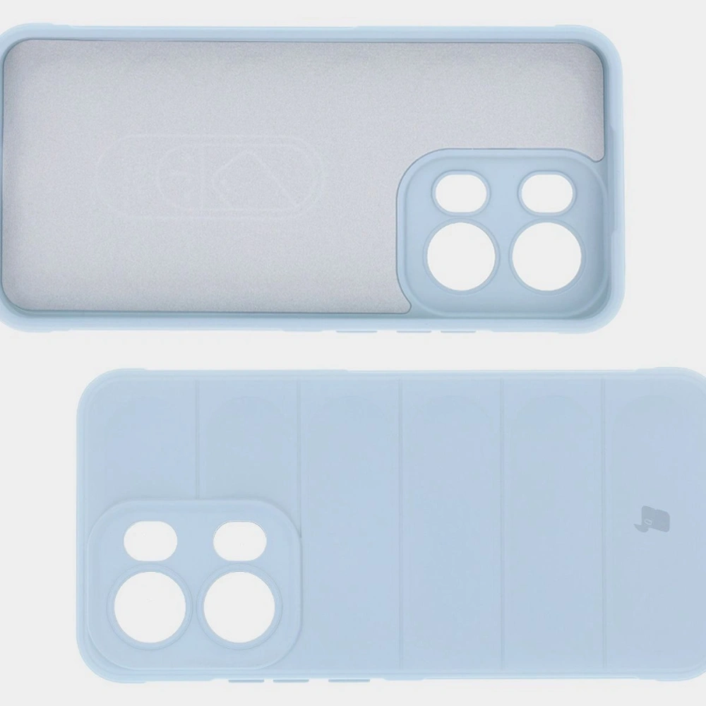 Pancerne etui Bizon Case Tur do Oppo Reno13 Pro jasnoniebieskie