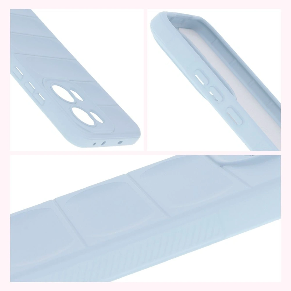 Pancerne etui Bizon Case Tur do Oppo Reno13 Pro jasnoniebieskie