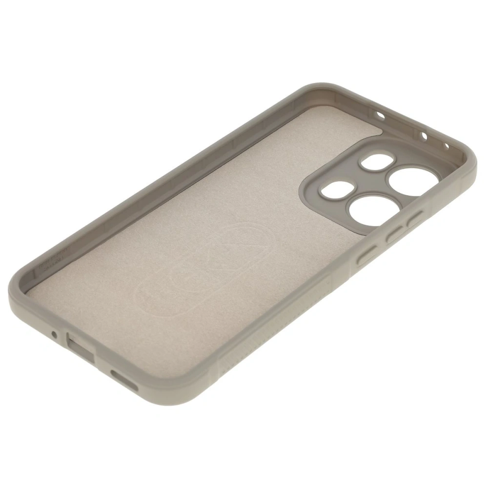 Pancerne etui Bizon Case Tur do Oppo Reno13 Pro jasnoszare