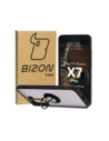 Etui s prstenem na prst Bizon Case Hybrid Ring pro Xiaomi Poco X7 Pro kouřové s černým rámečkem