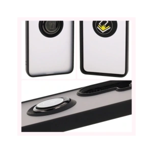 Kup Bizon Case Hybrid Ring ujjfogantyús tok Xiaomi Poco X7 Pro füstös színben, fekete kerettel - BIZ8868 - {ean13} - Sklep Home Screen