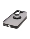 Buy Bizon Case Hybrid Ring Finger Grip Case for Xiaomi Poco X7 Pro, smoky with a black frame. - BIZ8868 - {ean13} - Home Screen Store Europe