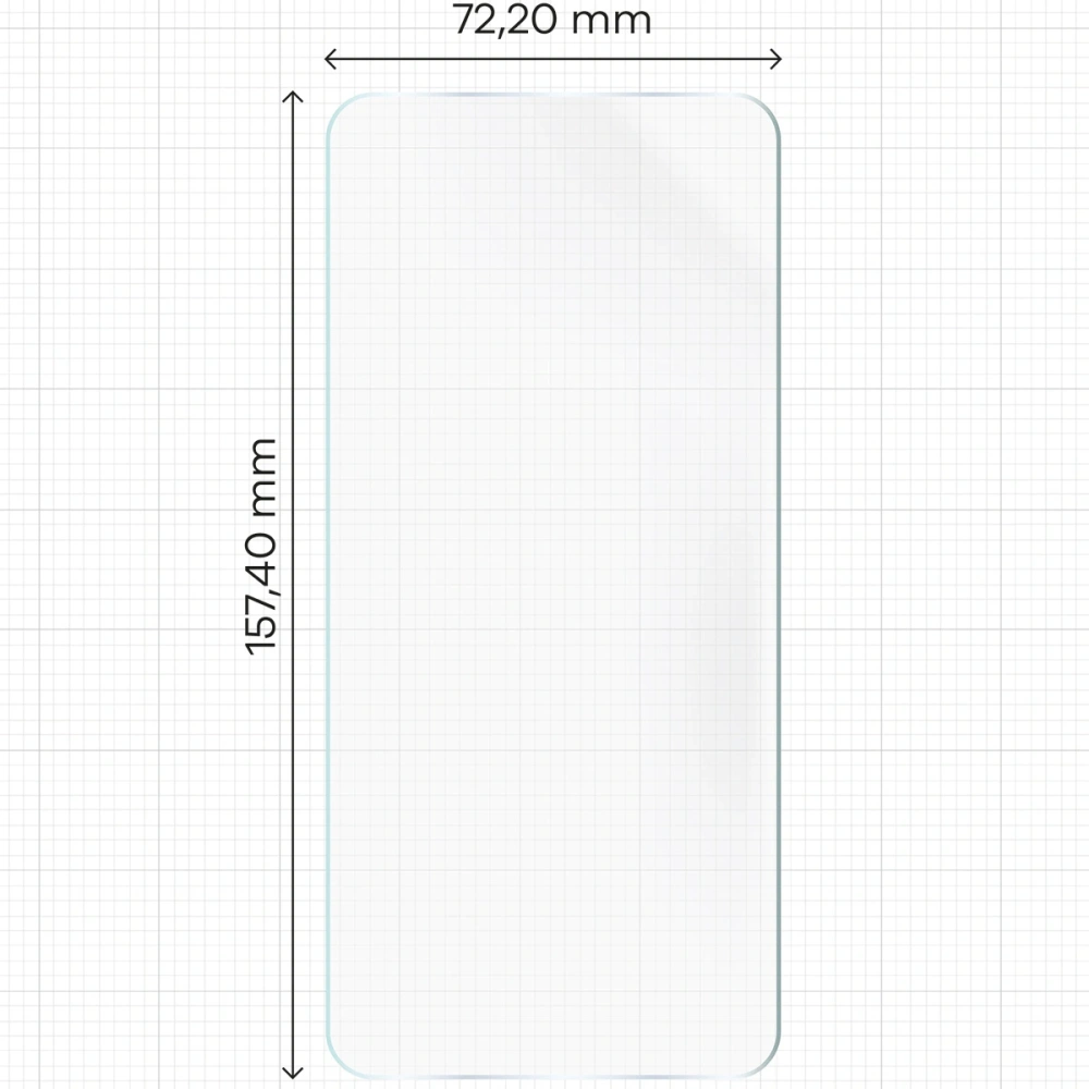Folia hydrożelowa na ekran Bizon Glass Hydrogel Front do Oppo Reno13 Pro [2 PACK]