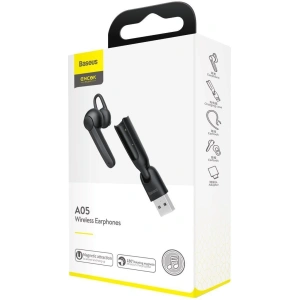 Kup Bluetooth 5.0 fülhallgató Baseus A05, USB (fekete) - BSU1482BLK - {ean13} - Sklep Home Screen