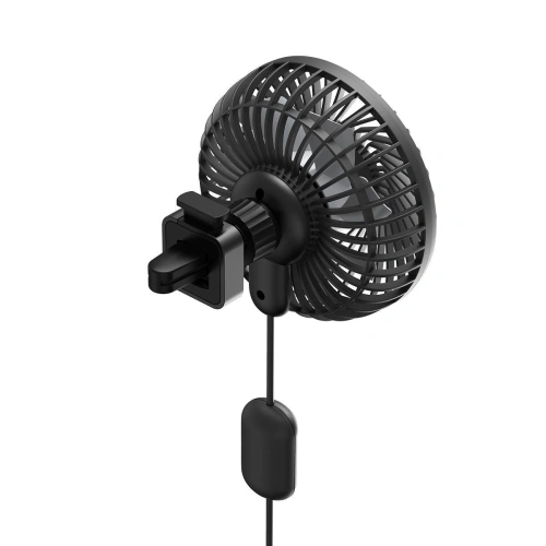 Buy Baseus Departure Vehicle Fan Mounted on Air Outlet Car Windmill Black - BSU1484BLK - {ean13} - Home Screen Store Europe