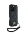 Kup Etui Karl Lagerfeld steppelt kezdőbetűs logóval és lánc pánttal Apple iPhone 16 Pro-hoz fekete - KLD21994 - {ean13} - Sklep Home Screen