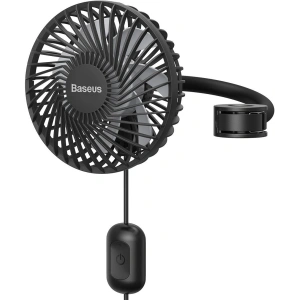 Baseus Departure Vehicle Fan Mounted on Backseat Black