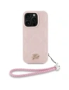 Buy Case Karl Lagerfeld Quilted Initial Logo & Chain Strap for Apple iPhone 16 Pro pink - KLD21997 - {ean13} - Home Screen Store Europe