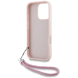 Kup Etui Karl Lagerfeld Quilted Initial Logo & Chain Strap do Apple iPhone 16 Pro różowy - KLD21997 - {ean13} - Sklep Home Screen