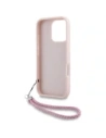 Buy Case Karl Lagerfeld Quilted Initial Logo & Chain Strap for Apple iPhone 16 Pro pink - KLD21997 - {ean13} - Home Screen Store Europe