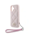 Buy Case Karl Lagerfeld Quilted Initial Logo & Chain Strap for Apple iPhone 16 pink - KLD21998 - {ean13} - Home Screen Store Europe