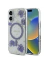 Kup Etui Guess Flori din rășină Glitter MagSafe pentru Apple iPhone 16 mov - GUE4495 - {ean13} - Sklep Home Screen