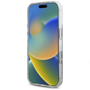Kup Etui Guess Flori din rășină Glitter MagSafe pentru Apple iPhone 16 mov - GUE4495 - {ean13} - Sklep Home Screen