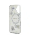 Kup Etui Guess Flori din rășină Glitter MagSafe pentru Apple iPhone 16 mov - GUE4495 - {ean13} - Sklep Home Screen