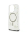 Buy Case Guess Resin Flowers Glitter MagSafe for Apple iPhone 16 Pro beige - GUE4496 - {ean13} - Home Screen Store Europe
