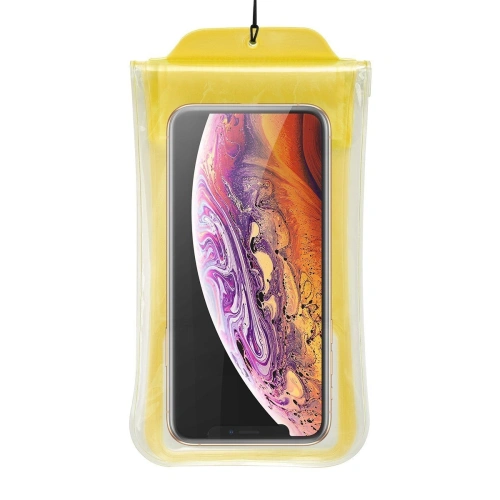 Buy Baseus Safe Airbag Universal Waterproof Case Yellow - BSU1486YEL - {ean13} - Home Screen Store Europe