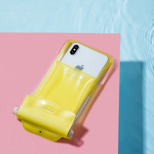 Buy Baseus Safe Airbag Universal Waterproof Case Yellow - BSU1486YEL - {ean13} - Home Screen Store Europe