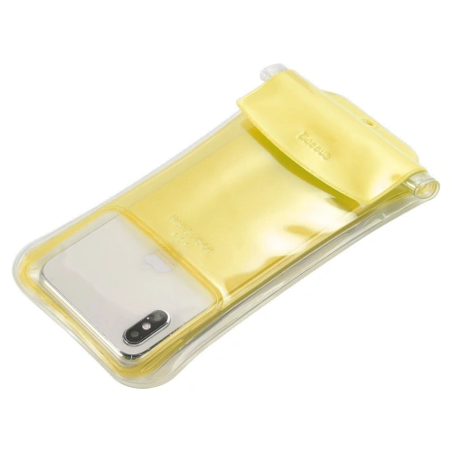 Buy Baseus Safe Airbag Universal Waterproof Case Yellow - BSU1486YEL - {ean13} - Home Screen Store Europe