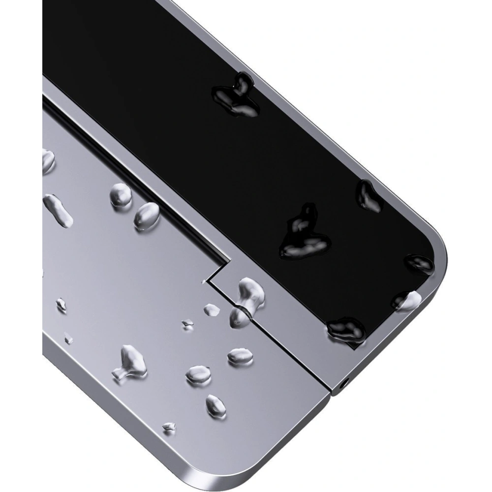 Samoprzylepna aluminiowa podstawka Baseus Papery pod laptopa (szara)