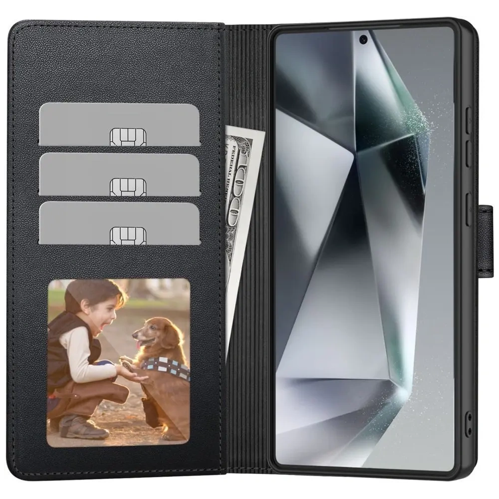 Etui z klapką Tech-Protect Wallet Nothing Phone 3a Matte Black