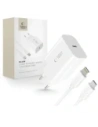 Tech-Protect NC20W încărcător de rețea USB-C 1-port PD 20W + cablu Lightning alb