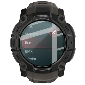 Kup Szkło hybrydowe Bizon Glass Watch Edge Hybrid dla Garmin Instinct 3 50 mm czarne - BIZ8870 - {ean13} - Sklep Home Screen