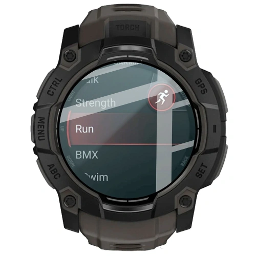 Kup Szkło hybrydowe Bizon Glass Watch Edge Hybrid dla Garmin Instinct 3 50 mm czarne - BIZ8870 - {ean13} - Sklep Home Screen