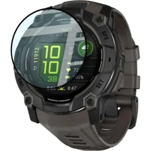 Kup Szkło hybrydowe Bizon Glass Watch Edge Hybrid dla Garmin Instinct 3 50 mm czarne - BIZ8870 - {ean13} - Sklep Home Screen