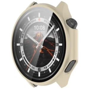Kup Bizon Case+Glass Uhr OnePlus Watch 3 / Oppo Watch X2 beige - BIZ8871 - {ean13} - Sklep Home Screen